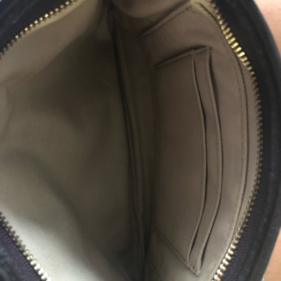 COACH Legacy Grommet Wristlet Mahogany/Orange - Picture 5 of 5